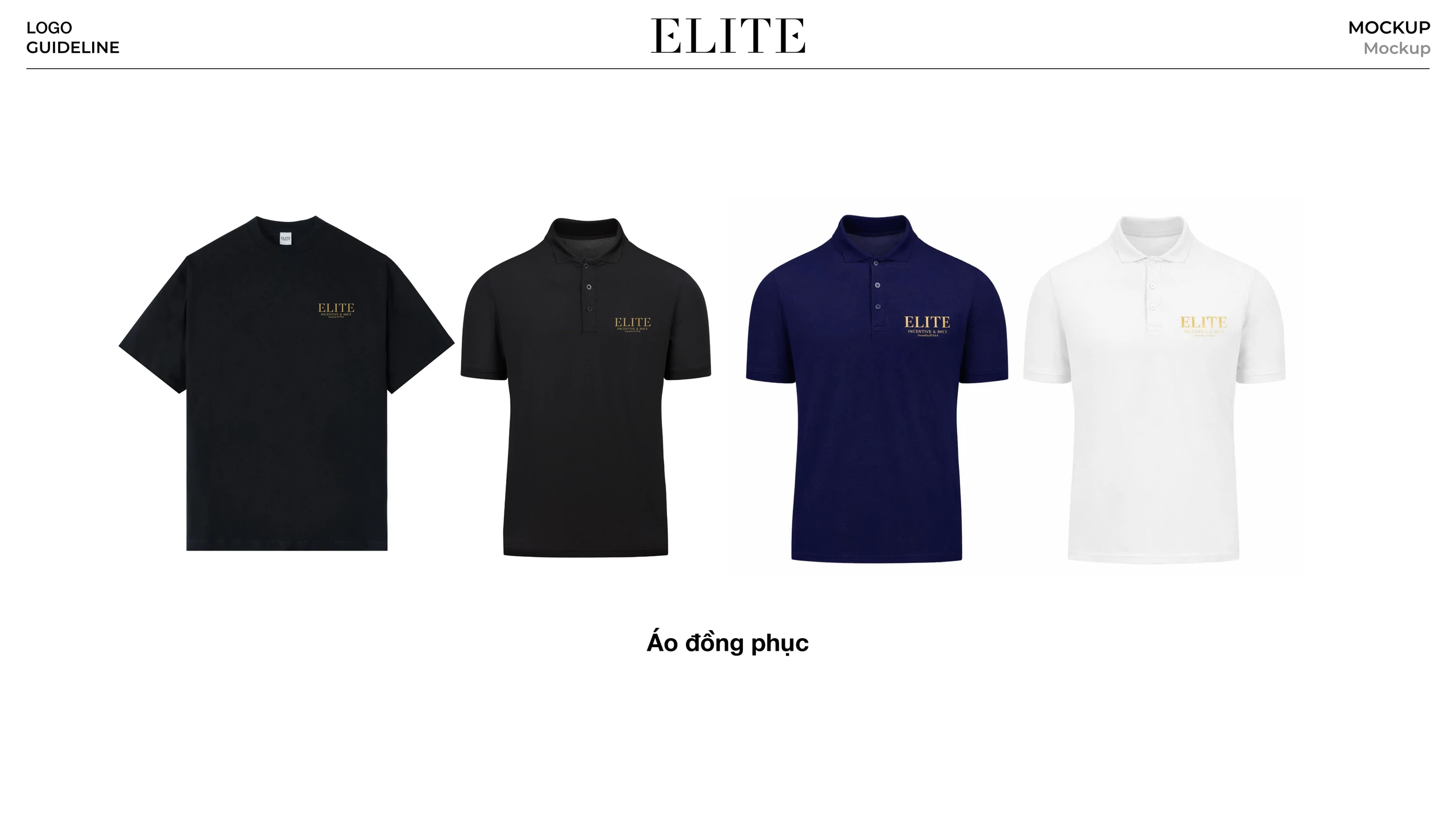 Mockup Áo thun Polo đồng phục