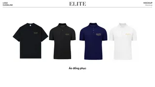 Mockup Áo thun Polo đồng phục